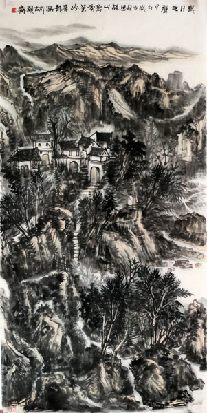 河北美协副主席颜景龙画作入“当代水墨&#8226;津冀实力画