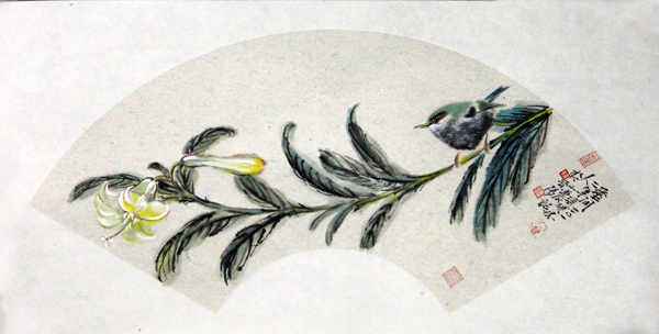斑驳陆离中的花鸟世界——读孙小农画作有感