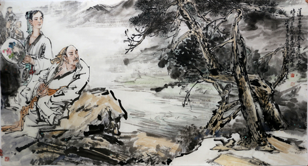 滨州市美协常务副主席李玉泉画作入“水墨妙趣&#8226;晋鲁