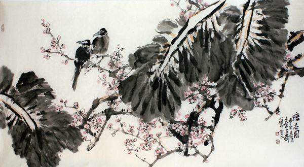 水墨初渲染 淡雅绘风姿——赵华双花鸟画赏析