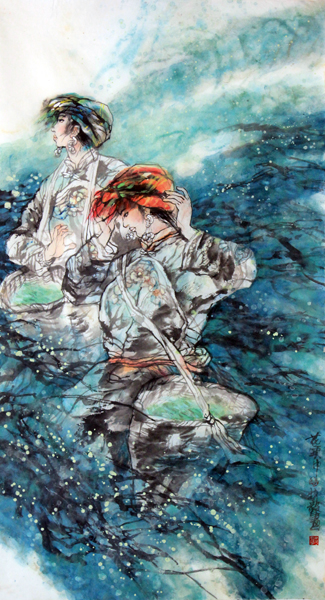 赵毅人物画入展“风韵传神·当代中青年实力人物画家20人