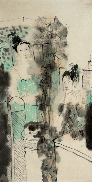 黎小强国画入展“风韵传神·当代中青年实力人物画家20人