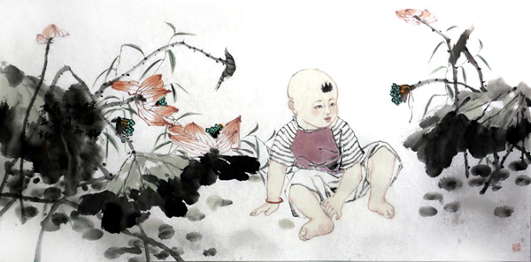 苏童画作入拍成功书画网（微）拍第三十一期拍卖