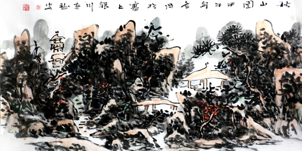 成功书画网（微）拍第三十一期拍卖——沈克斌山水
