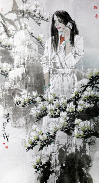 阎真画作入成功书画网（微）拍第三十二期