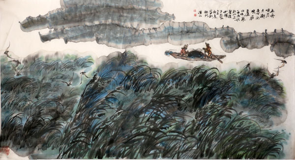 田园山水 诗意情怀——冯汉江最新山水欣赏
