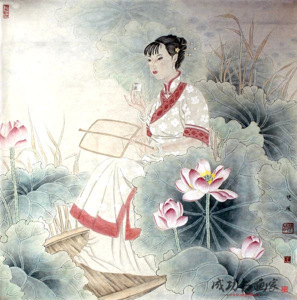 王双凤画作入展“工写时代·馆藏工笔画当代作品双线联展”