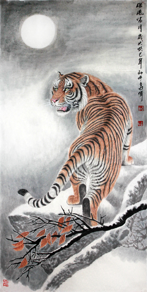 高伟画作入展“工写时代·馆藏工笔画当代作品双线联展”