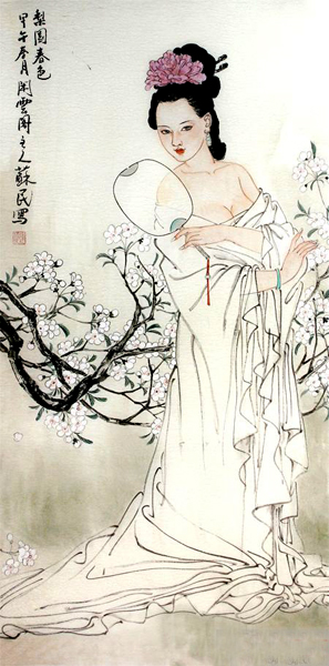 陈苏民工笔画作入“工写时代&#8226;馆藏工笔画当代作品双
