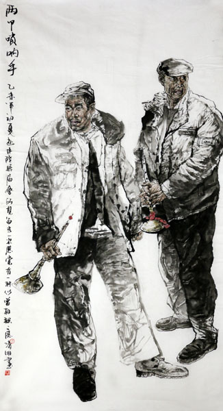 以真实的笔墨书写生活至真——李清明最新人物画作品欣赏