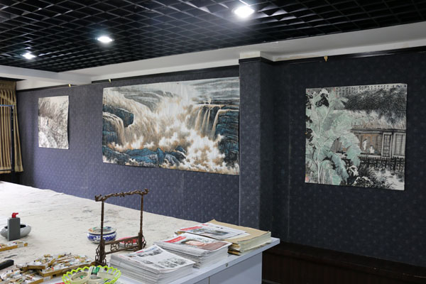 黄土画派原秘书长陆震华画家日9月8日下午举办