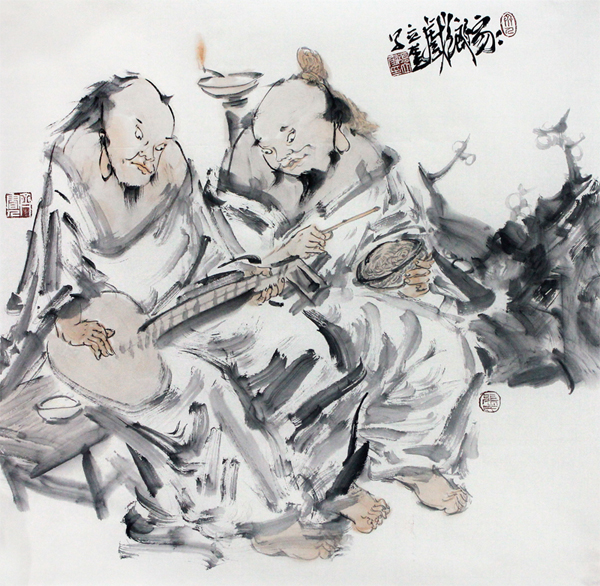 张立奎人物作品参加拍卖