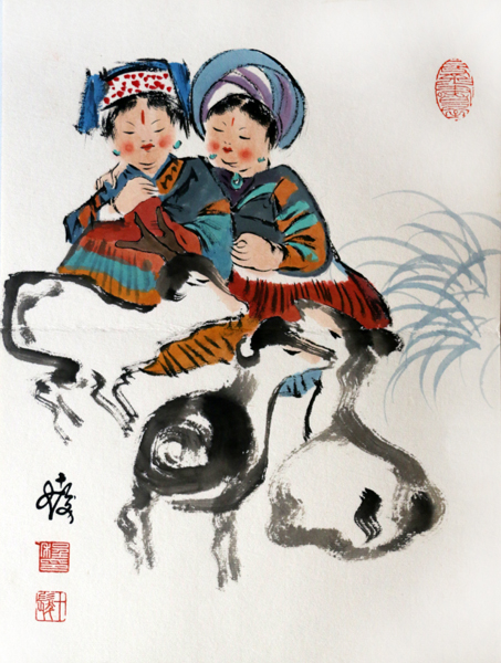 减速笔法引领海派时代之风——捐赠书画藏品特展程十发先