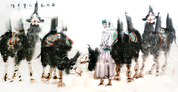 陆震华捐赠书画藏品o2o特展——刘大为佳作赏析
