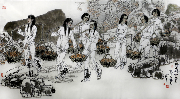 邯郸大学阎真教授人物画新作赏析