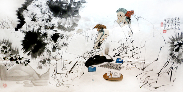 “大师艺术 时代魅力”藏画特展——陕西美协主席王西京