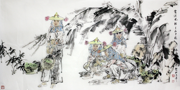 翟承海画作入展“大哉笔墨·馆藏名家画作双线专题联展”