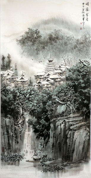 钟应举画作入“大哉笔墨•馆藏名家画作双线专题联展”