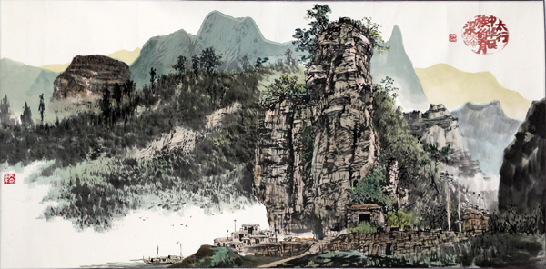 陈华民画作入展“大哉笔墨·馆藏名家画作双线专题联展”