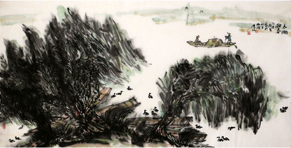 冯汉江山水画作将再次上拍