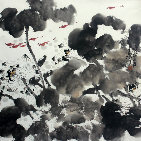 李辉画作入成功美术馆2015第三季度最受欢迎馆藏花鸟作品
