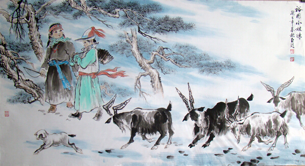 巨潮人物作品入成功书画网（微）拍第四十期拍卖