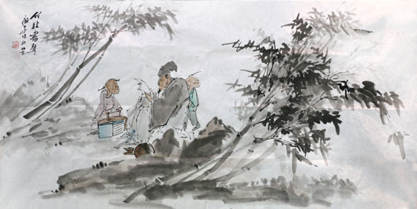 顾平画作入展“山河墨韵”国画双线联展