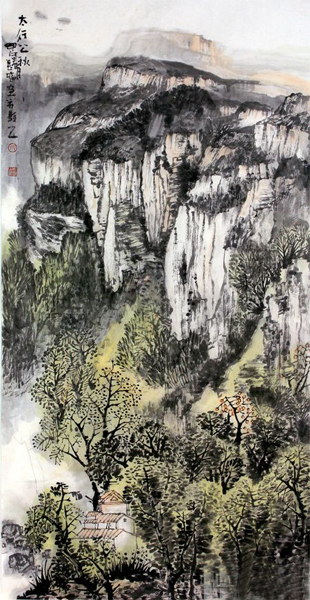 雨过烟光明翠黛 日斜树色映青影——鉴长春山水画浅析