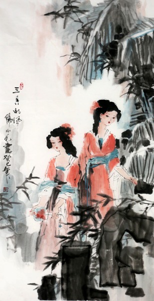 阳小毛画作入成功书画网（微）拍第四十一期拍卖