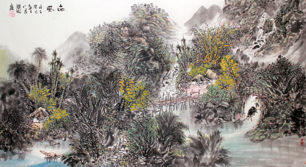 杨彬画作入成功书画网（微）拍第四十一期拍卖