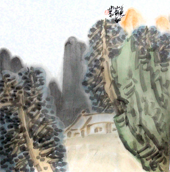 陈迪和山水作品成功书画网（微）拍第四十一期拍卖