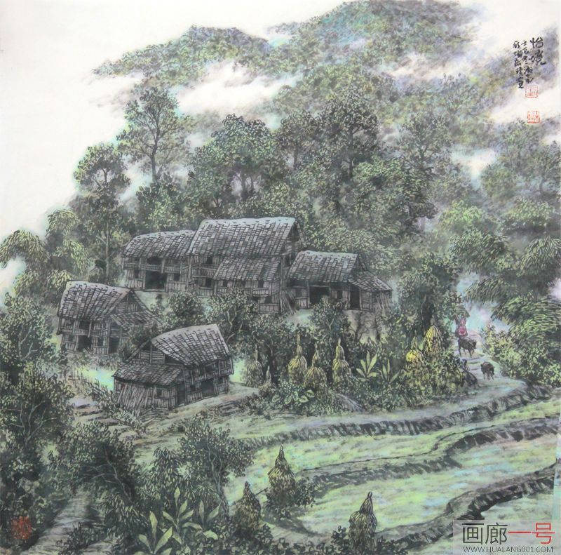 画写湘南山水里的笔墨与乡情——浅谈刘岳琥先生山水画里