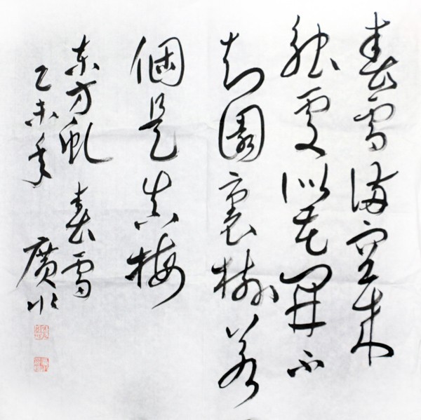 巢湖市书协副主席吴广水书法作品欣赏
