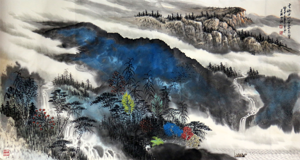 画家何仁诰将参加“梵音·丙申年晒佛节美术名家甘南行”