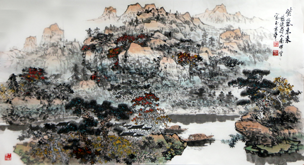 河北美协副主席南恽笙最新国画作品欣赏
