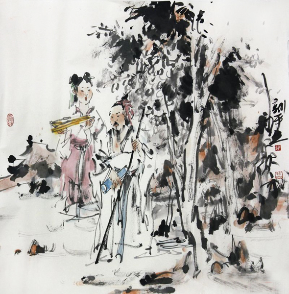 徐新平画作参拍成功书画网（微）拍第四十八期