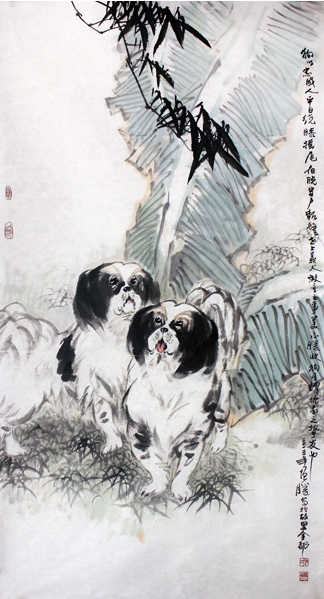 成功书画网（微）拍四十九期作品介绍——陈增胜花鸟画作