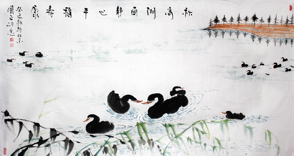 以水墨精神描写花鸟世界——画家裴国正国画欣赏
