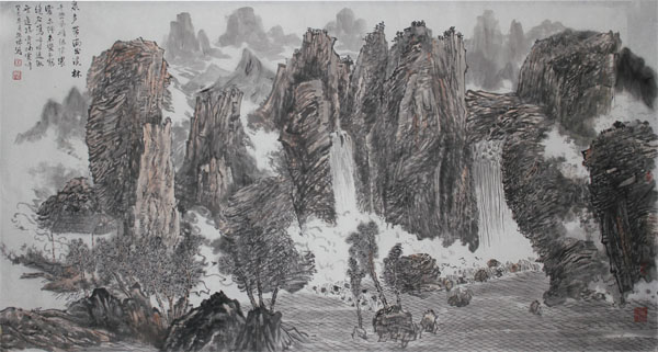 成功美术馆签约画家董振怀作品赏析