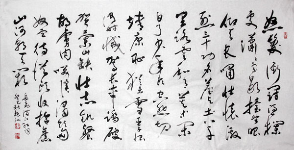 笔墨苍润自天成——“年度人物”刘振江作品赏析