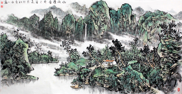 “2013——2014中国美术家年度人物”画家代表邢子一国画赏析