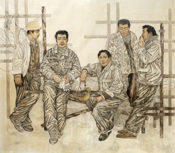 山东人物画家苏童将参加“晒佛节采风”