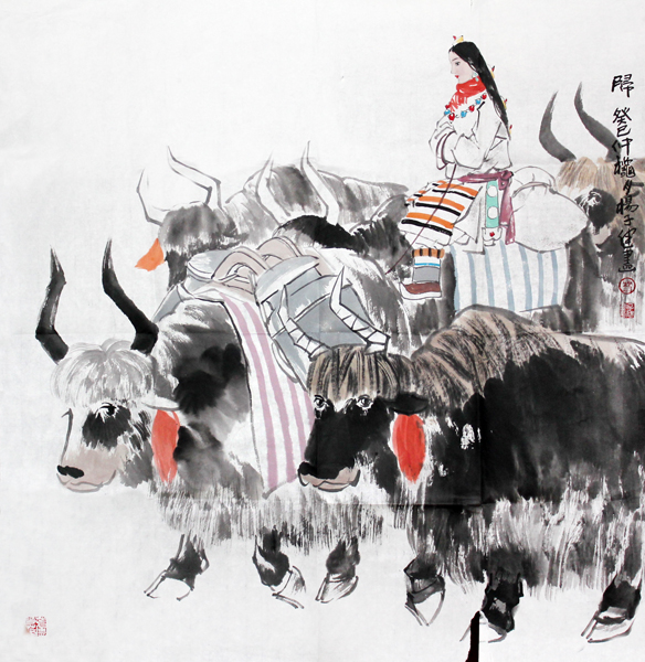 静雅生动——画家杨子健国画