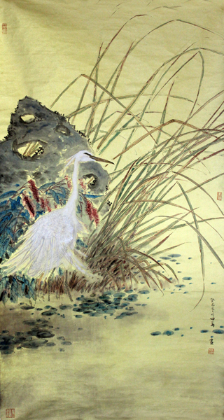 福建工笔画家郑坤华作品在《神州诗书画报》刊出