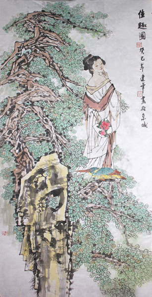 黑龙江美协副主席宫建华作品将在《神州诗书画报》刊登