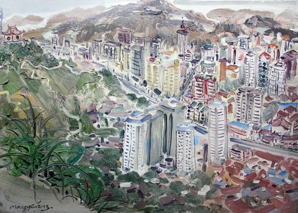 自在飞花轻似梦——赵梦歌油画作品赏析