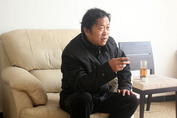 成功美术馆副馆长拜访清华大学高研班导师刘怀勇教授