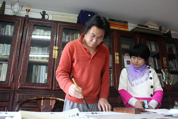 李晓军：新媒体下书画艺术宣传有潜力