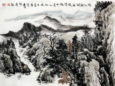 成功美术馆网拍2期薛广宇国画作品欣赏