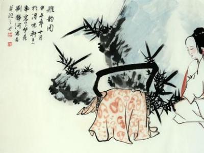 刘静河画作将在《当代书画家》刊登